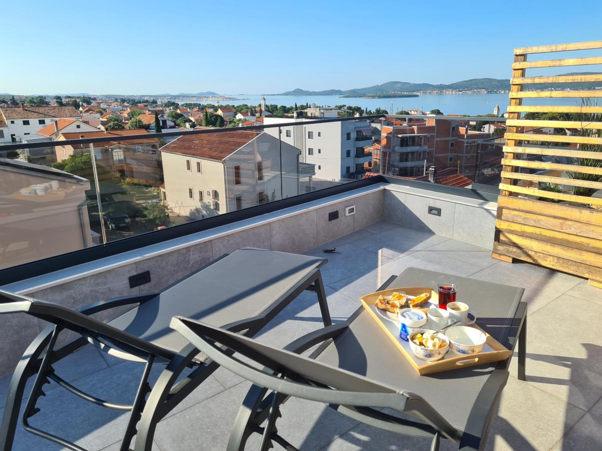 Apartment Rose Garden Sveti Filip i Jakov Kültér fotó